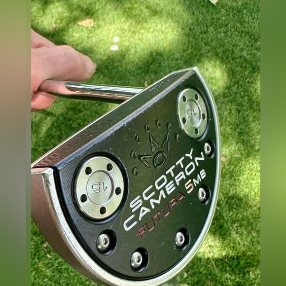 Scotty Cameron | Other | Scotty Cameron Futura 5mb Black And Silver ...